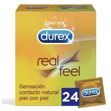 Preservativi Real Feel senza lattice per sensazione naturale